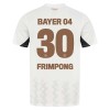 Officiële Voetbalshirt + Korte Broek Bayer 04 Leverkusen Jeremie Frimpong 30 Uit 2024-25 - Kids